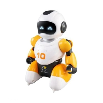 ربات اسباب بازی کنترلی فوتبالیست تک عددی نارنجی Smart Soccer Robot with Remote Control - Orange -اسباب بازی